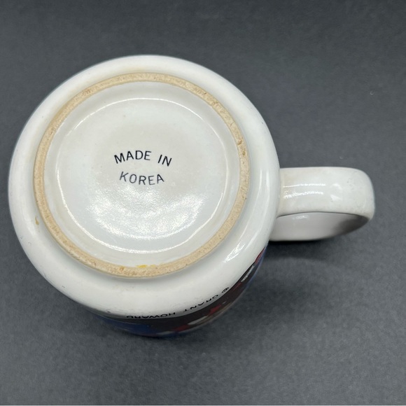 Christmas Teddy Bear Joy Coffee Mug Grant Howard Made in Korea Winter Holiday - Picture 6 of 8